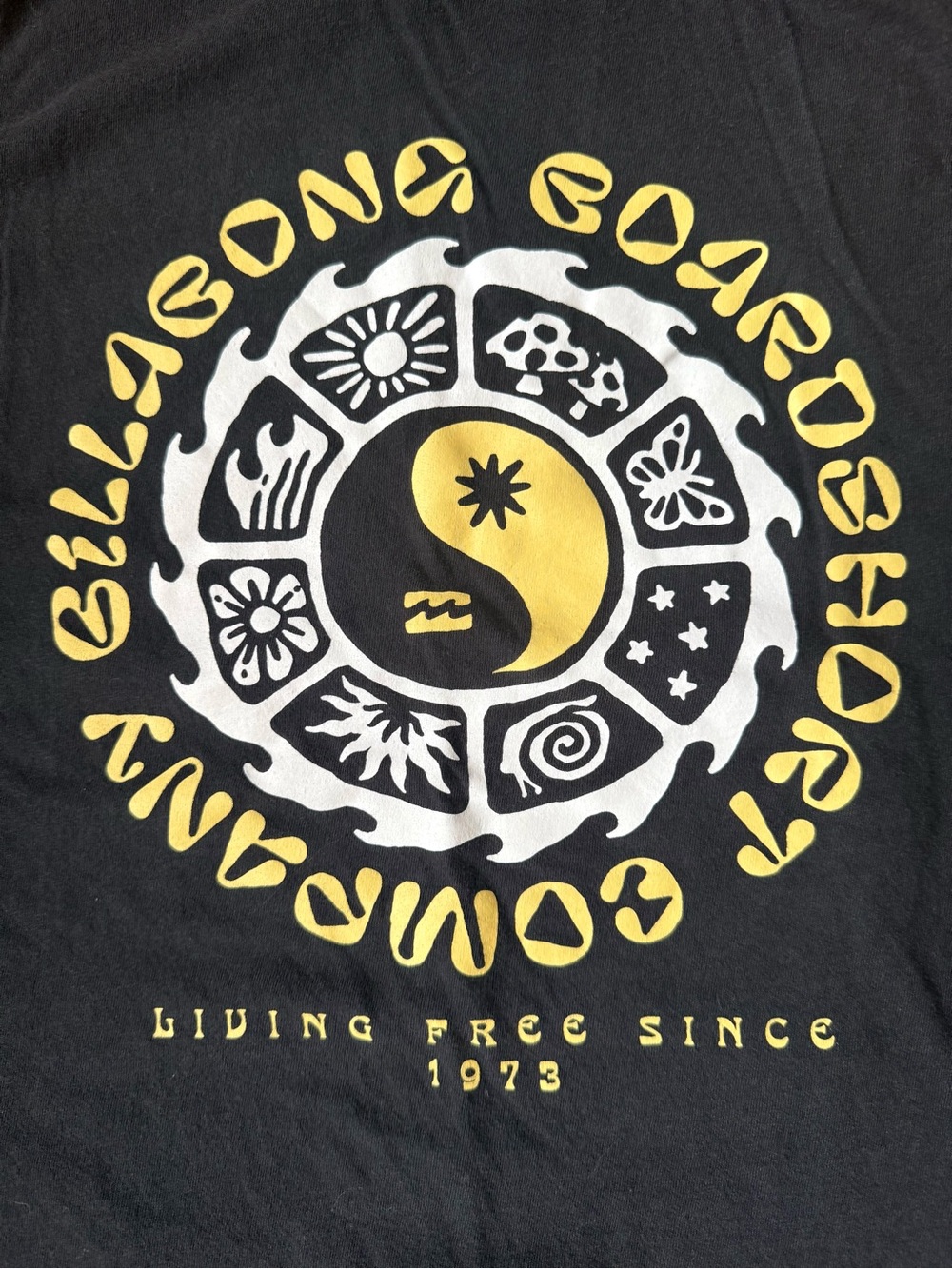 Billabong- Men's Black Graphic Tank Top - Picture 4 of 7